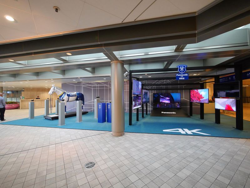 New Panasonic 4K LED iDTVs and cameras were installed at the Member’s Enclosure to let the audiences enjoy the very first high resolutions of the advanced 4K products.